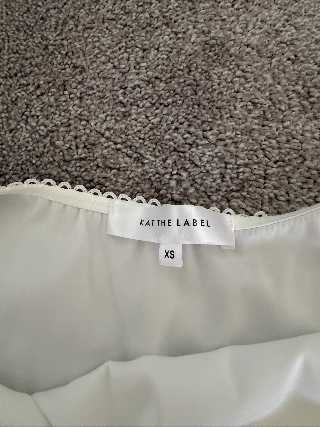 Kat The Label Celeste Slip Ivory — image 3 of 5